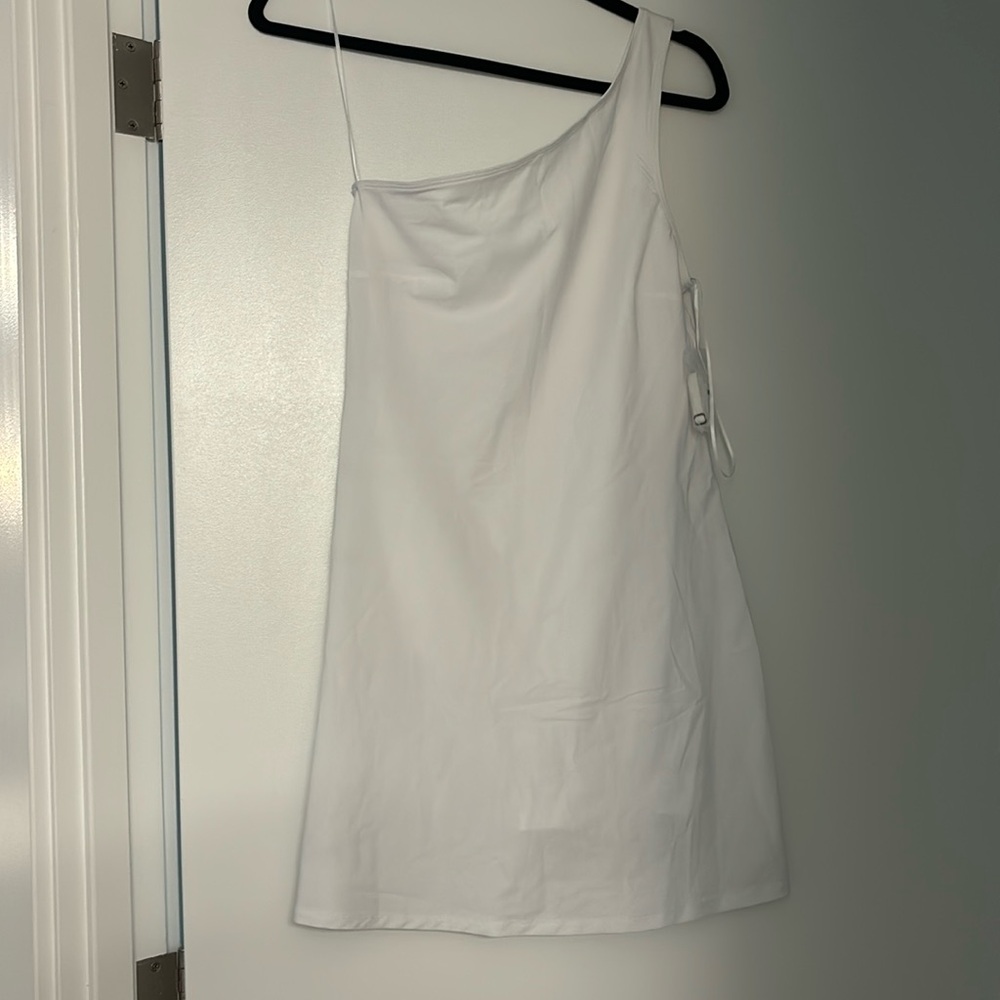 Abercrombie one shoulder travelers dress